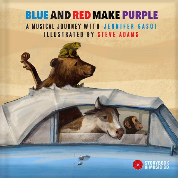 Blue and Red Make Purple - Jennifer Gasoi